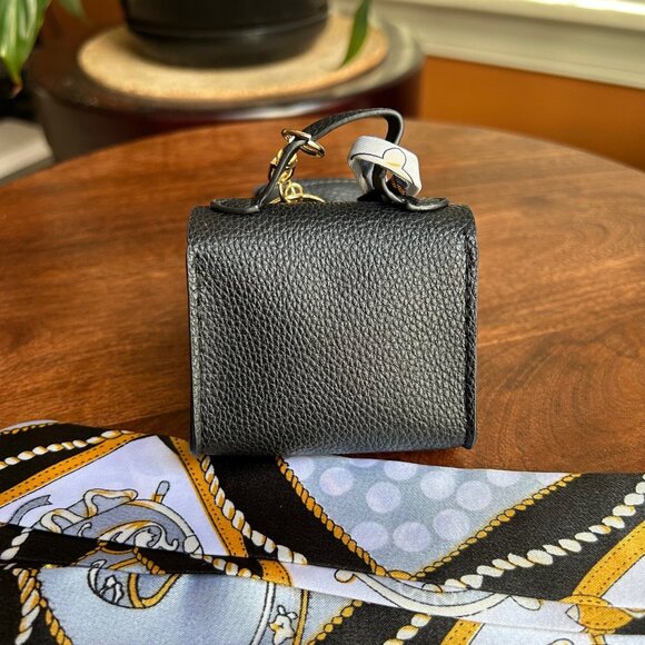 New Mini Handbag Coin Purse Earphone Holder Bag Charm and Twilly Scarf - Picture 5 of 7